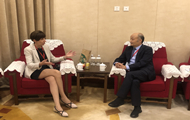 中国药促会执行会长宋瑞霖会见DIA全球首席执行官Barbara Lopez KUNZ 女士